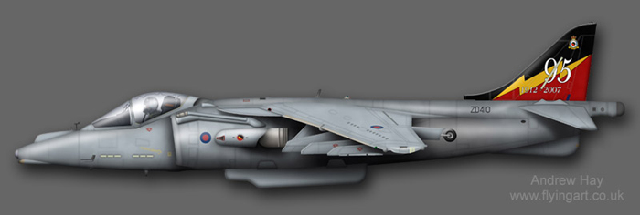 Harrier GR.7 ZD410 IV(AC) Sqn 